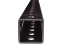 Steel Perforated Square Tube 2 x 2 x 12 - inchofmetal